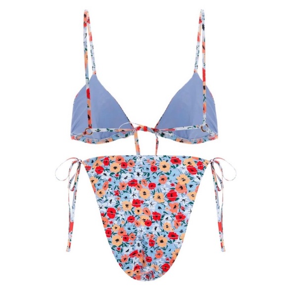 Agua by Agua Bendita SABINA LA FANIA ATARDECER BIKINI set - Picture 7 of 10